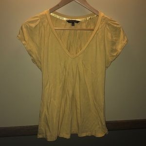 The Limited- Mustard Yellow Basic Top